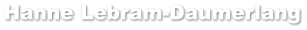 Hanne Lebram-Daumerlang